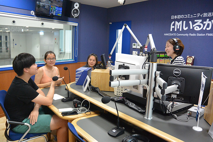 Guest Appearance in Local Radio Show