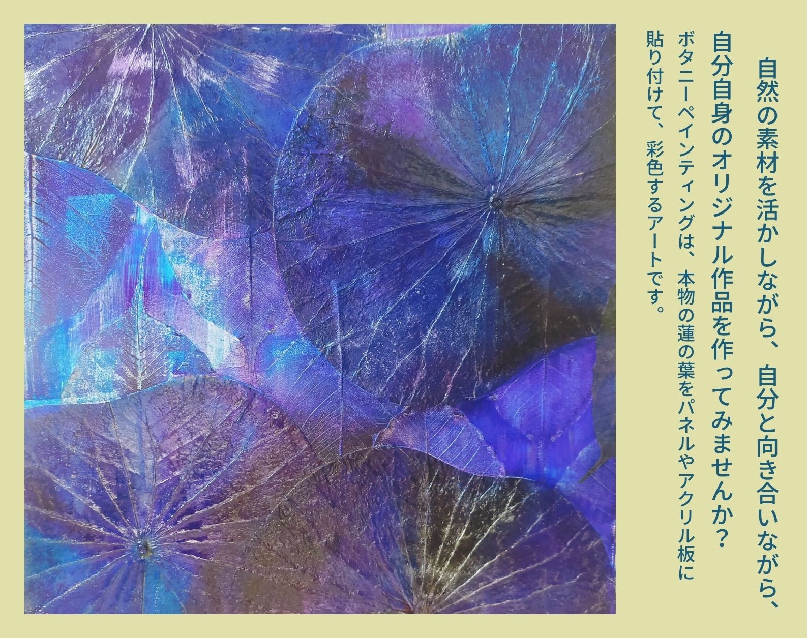 botany painting workshop & talk｜北海道国際交流センター